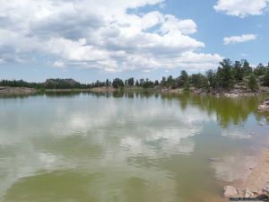 camp-out-colorado-bellaire-lake-lake-calm