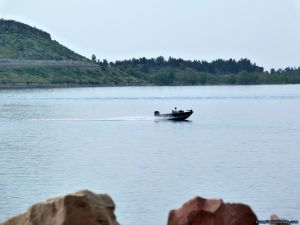 camp-out-colorado-carter-lake-speed-boat