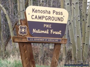 camp-out-colorado-kenosha-pass-campground-sign